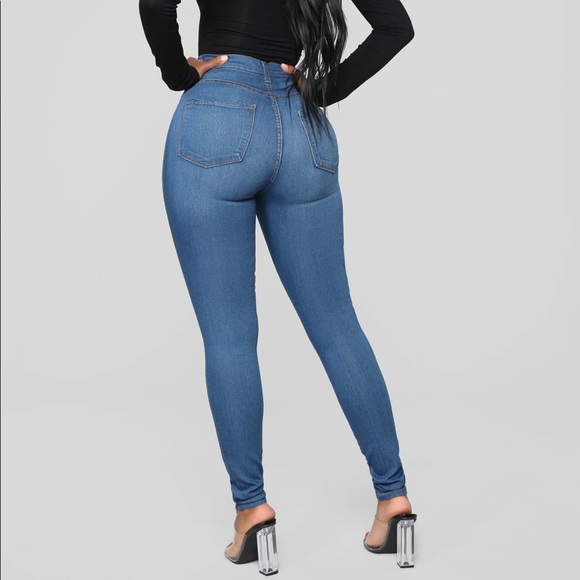 Fashion Nova Classic High Waist Skinny Jeans - Picture 5 of 8